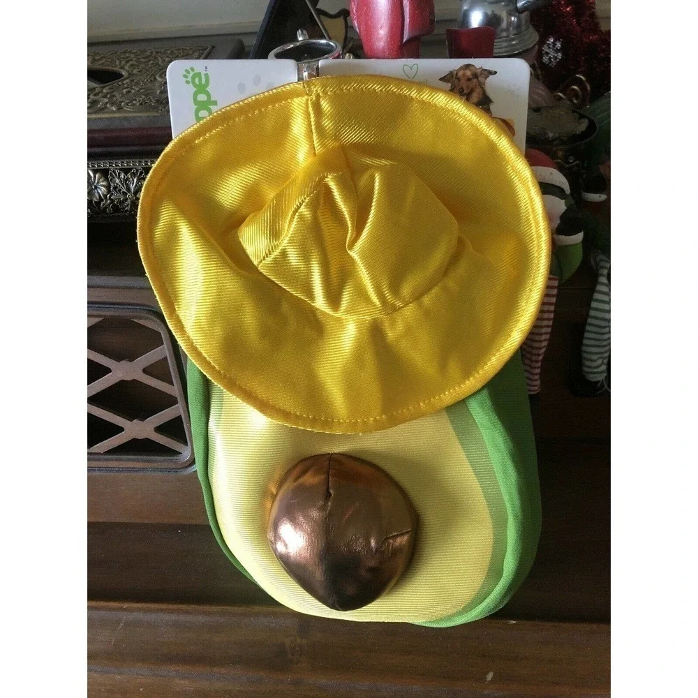 Pet Shoppe Avocado Dog Costume Extra Small/Small 12-19 Lbs Halloween